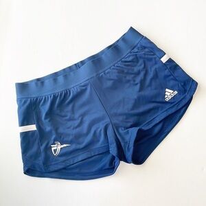 Adidas California Baptist University CBU Lancers navy blue athletic shorts